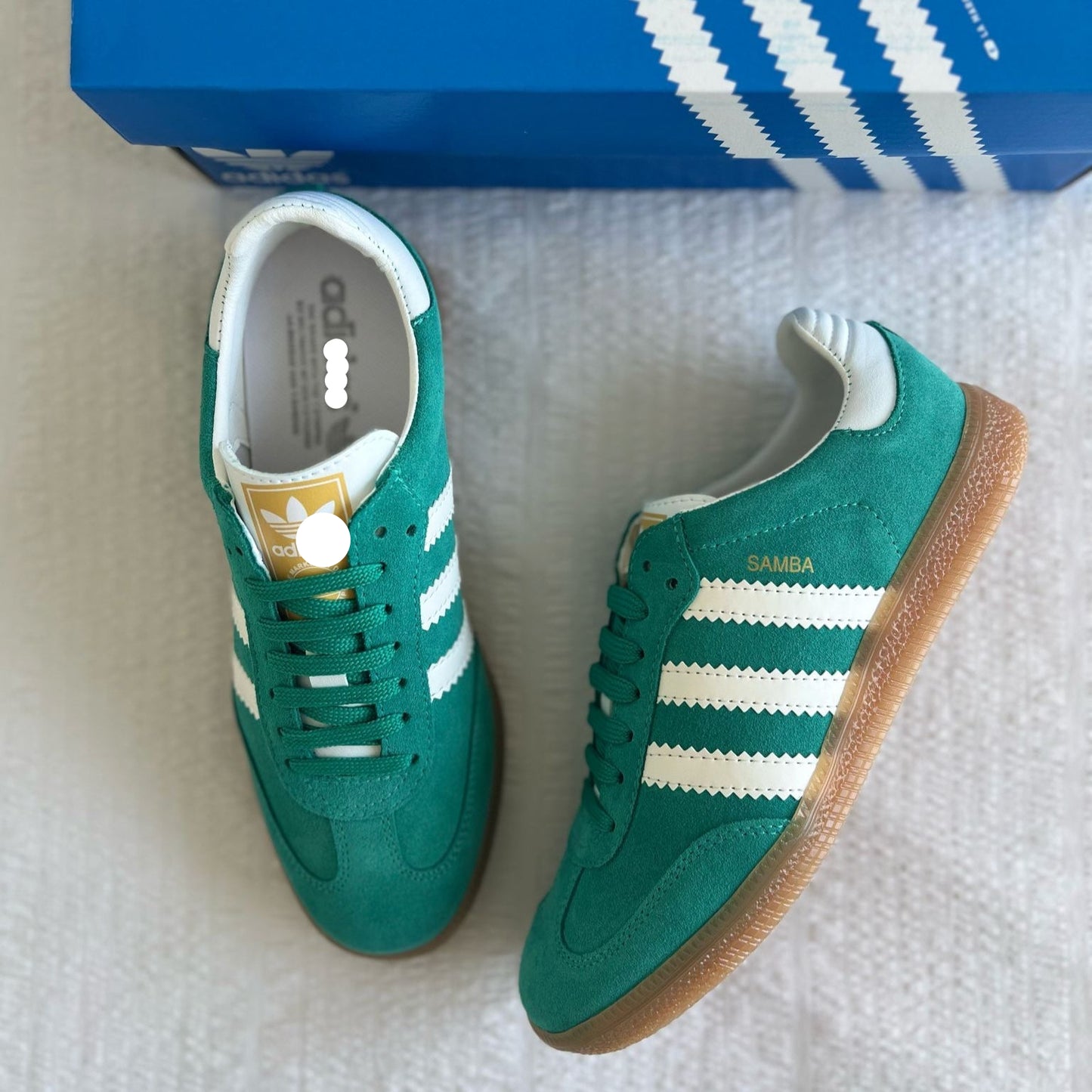 Zapatillas A. Samba verde solo 41