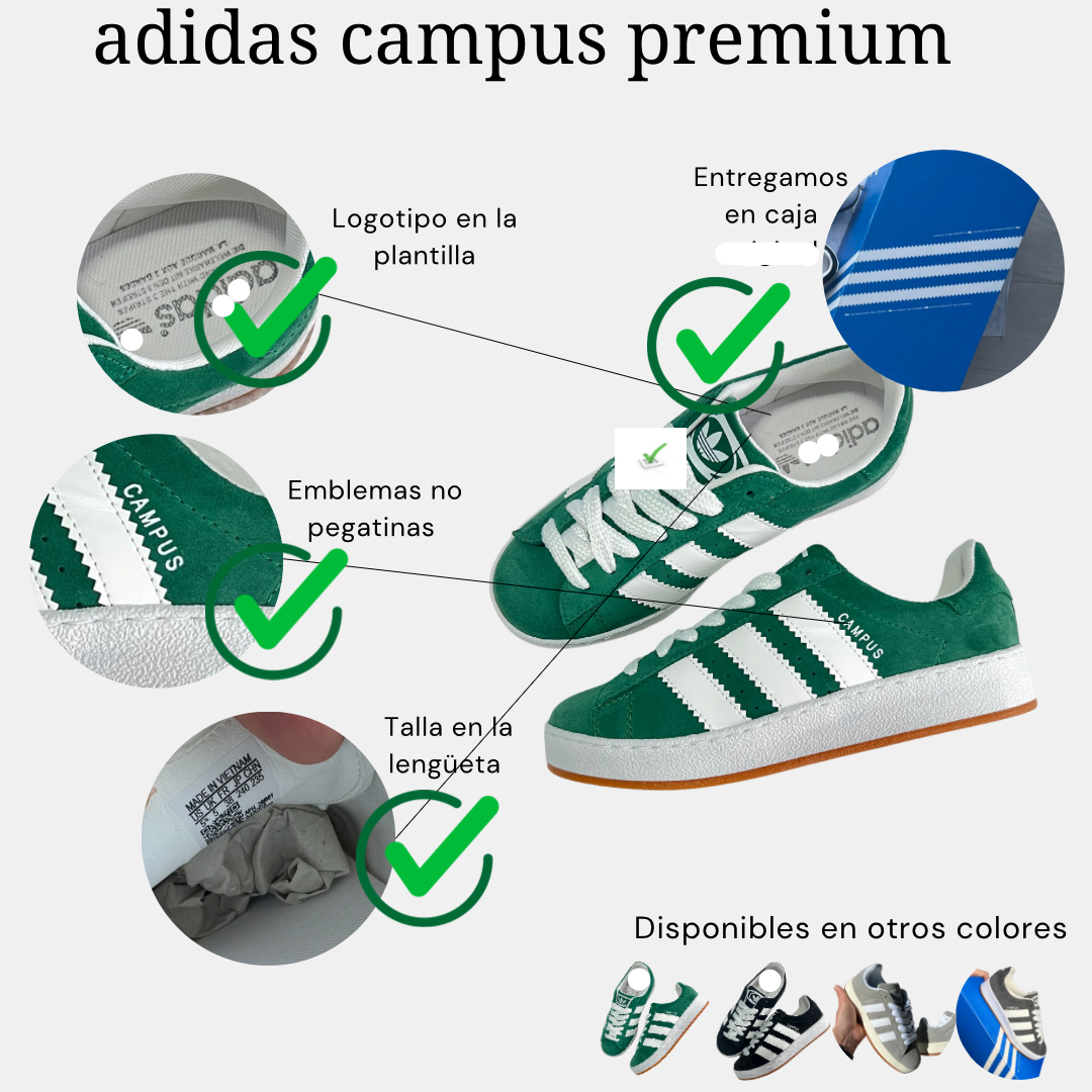 Zapatillas A. Campus premium (Varios colores)