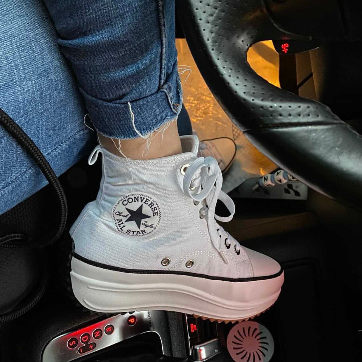 Zapatillas CV All Star Run botas Blancas