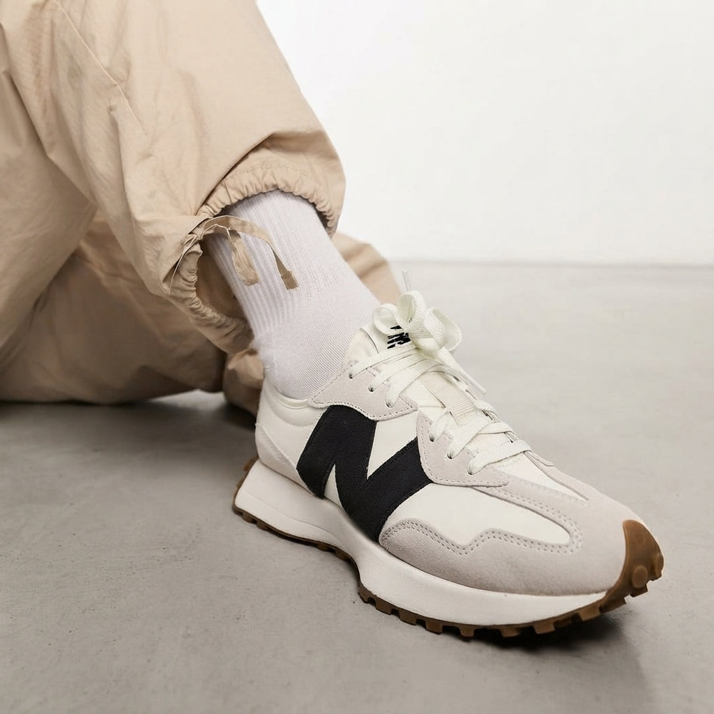 Zapatillas con la N en negra Para hombres