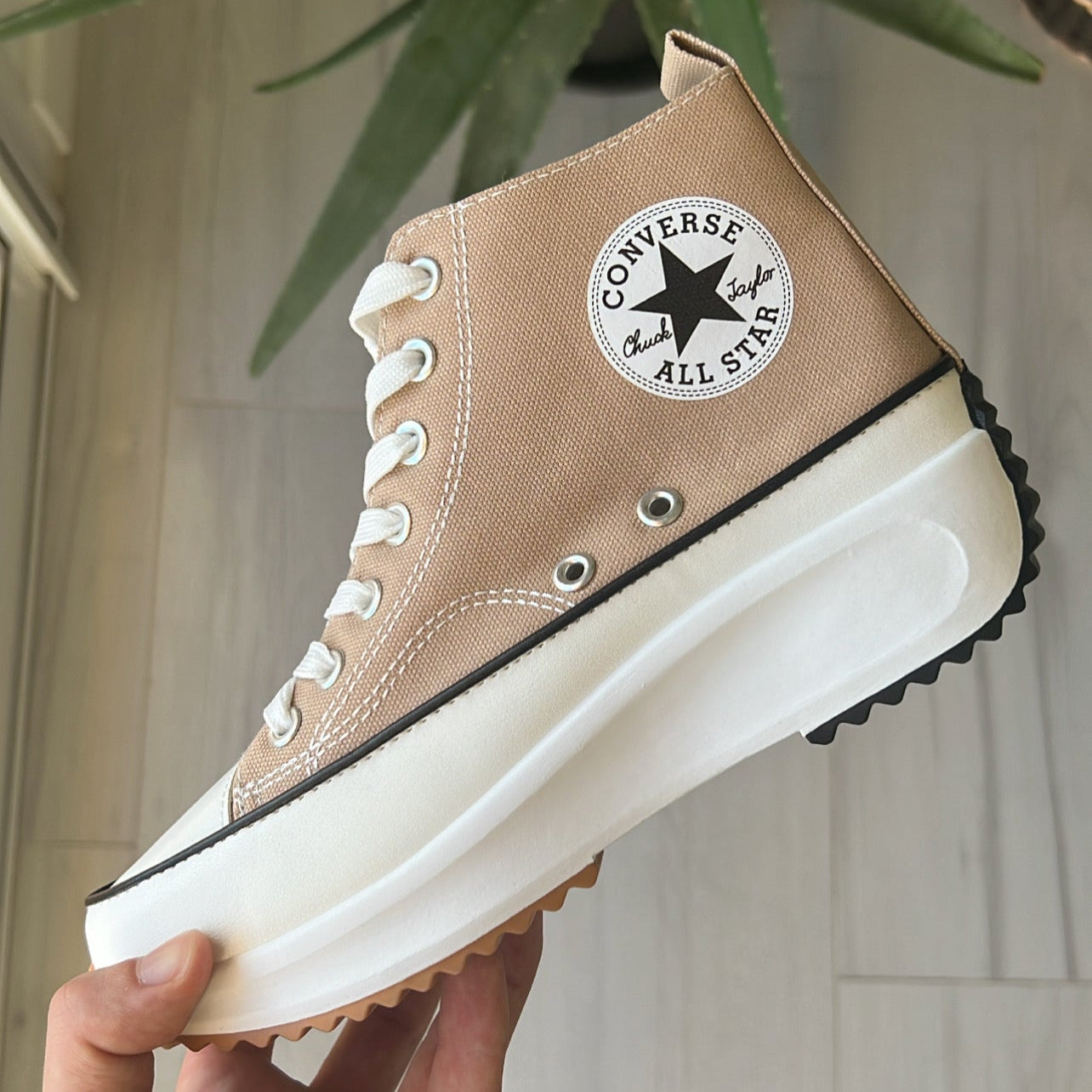 Zapatillas CV All Star Run botas beige SOLO Talla 36