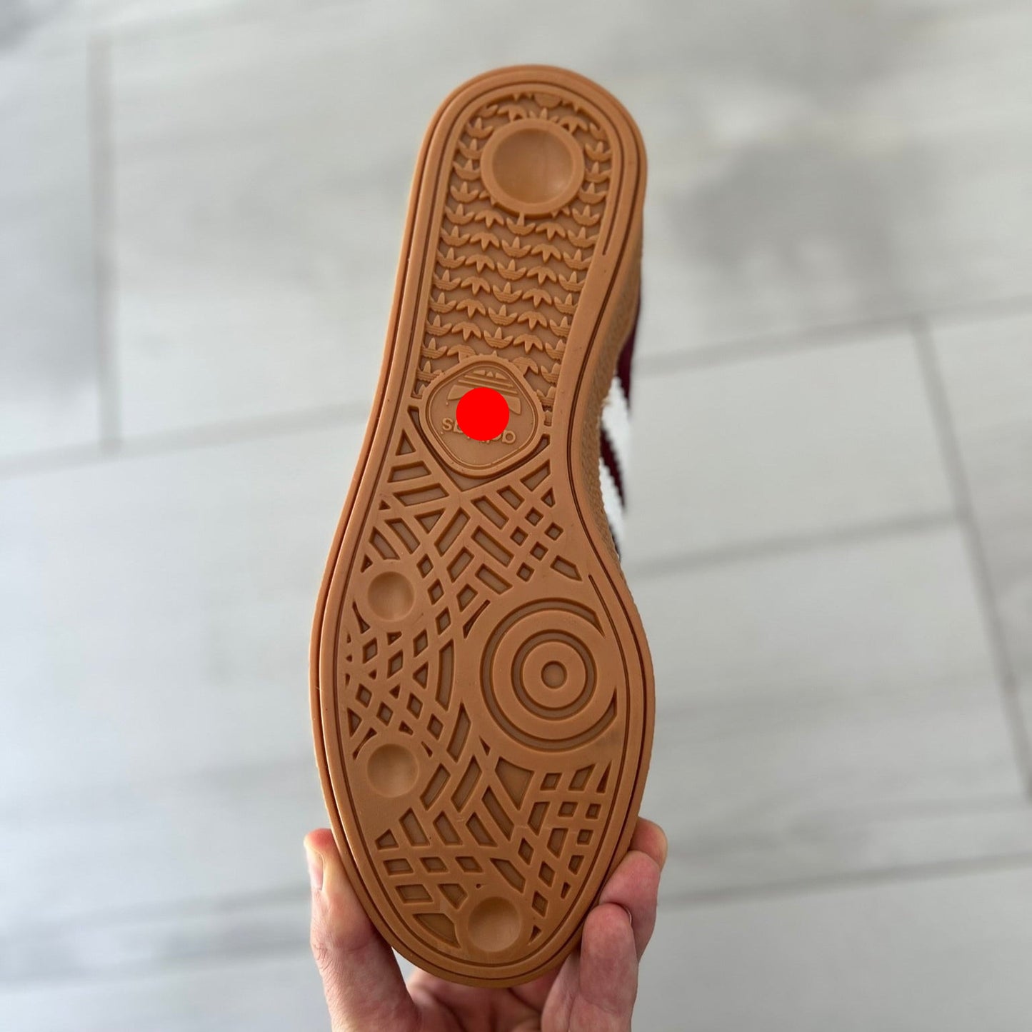 Zapatillas A. Spezial burdeos
