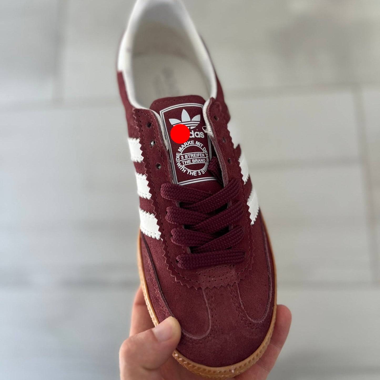 Zapatillas A. Spezial burdeos