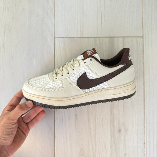 Zapatillas Air F1 Con Signo Marrón